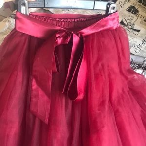 Tule skirt